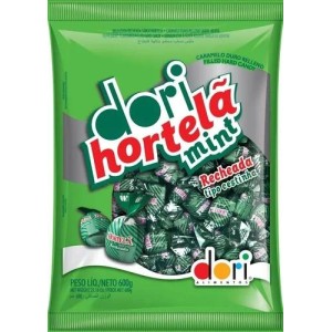 BALAS HORTELÃ RECHEADA 600G DORI