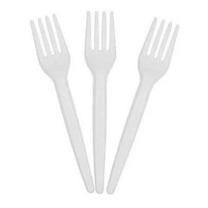 GARFO DESCARTÁVEL REFEIÇÃO CRISTAL C/50 - PLASTILANIA - KIN FESTAS