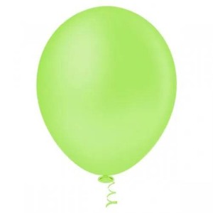 BALAO 05 REDONDO LISO VERDE LIMAO C/50 -  KIN FESTAS