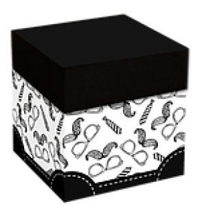 CAIXA MULTIUSO COM TAMPA BIGODE KID ART