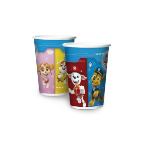 COPO PAPEL 180ML PATRULHA CANINA CORE COM 12 REGINA