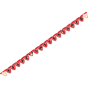 FAIXA FELIZ ANIVERSARIO RED MINNIE REGINA