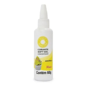 CORANTE SOFT GEL AMARELO 60G REF.5733 MAGO