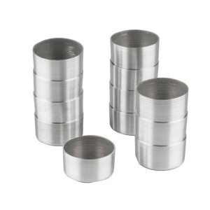 FORMINHA DE PÃO DE MEL REDONDA FIXA 7,2X2,5 CM  SEM BORDA REF:2226