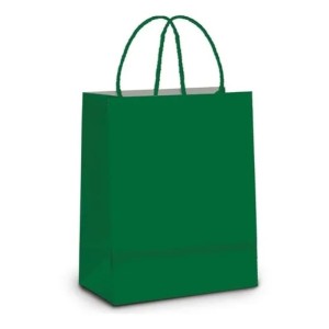 SACOLA K. BRANCO CHAP VERDE BANDEIRA 13,5X08X16CM