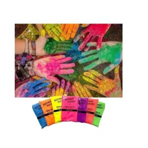 POWDER PO VERDE FLUORESCENTE 100G REF.7606 ROSTINHO PINTADO