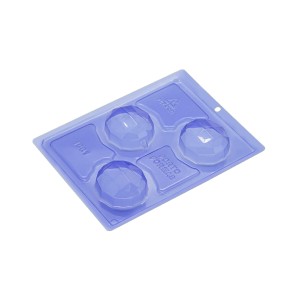 FORMA PRATICA BOLAS FACETADAS DE NATAL ESPECIAL