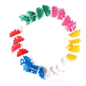 Colar Havaiano Colorido com 240 Unidades