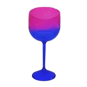 TAÇA GIN ACQUA AZUL/PINK - KIN FESTAS