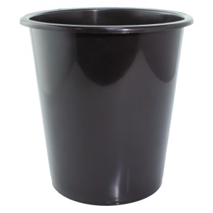 BALDE DE PIPOCA 1 LITRO - PRETO KIN FESTAS