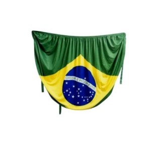 BANDEIRA DO BRASIL PARA CAPO DE CARRO C/ELASTICO