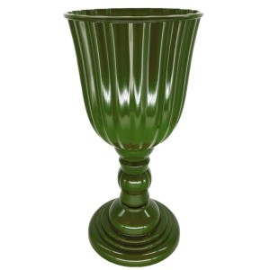 VASO DUBAI GRANDE 18,5X40 - VERDE OLIVA MILITAR