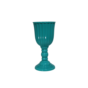 VASO DUBAI GRANDE 18,5X40 - AZUL TIFFANY