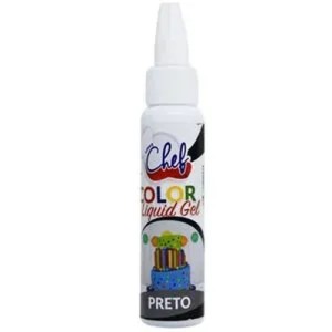 COLOR LIQUID GEL PRETO 25G  ICEBERG