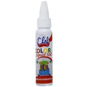 COLOR LIQUID GEL VERMELHO MORANGO 25G  ICEBERG