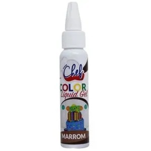 COLOR LIQUID GEL MARROM 25G  ICEBERG