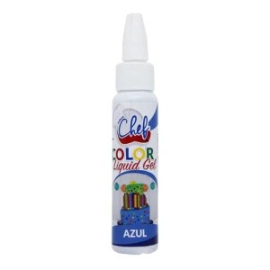 COLOR LIQUID GEL AZUL 25G  ICEBERG